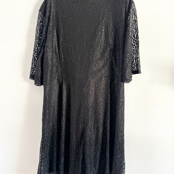 NWT Agnes Orinda Plus Size V Neck Swing A-Line Cocktail Dress - Picture 6 of 8